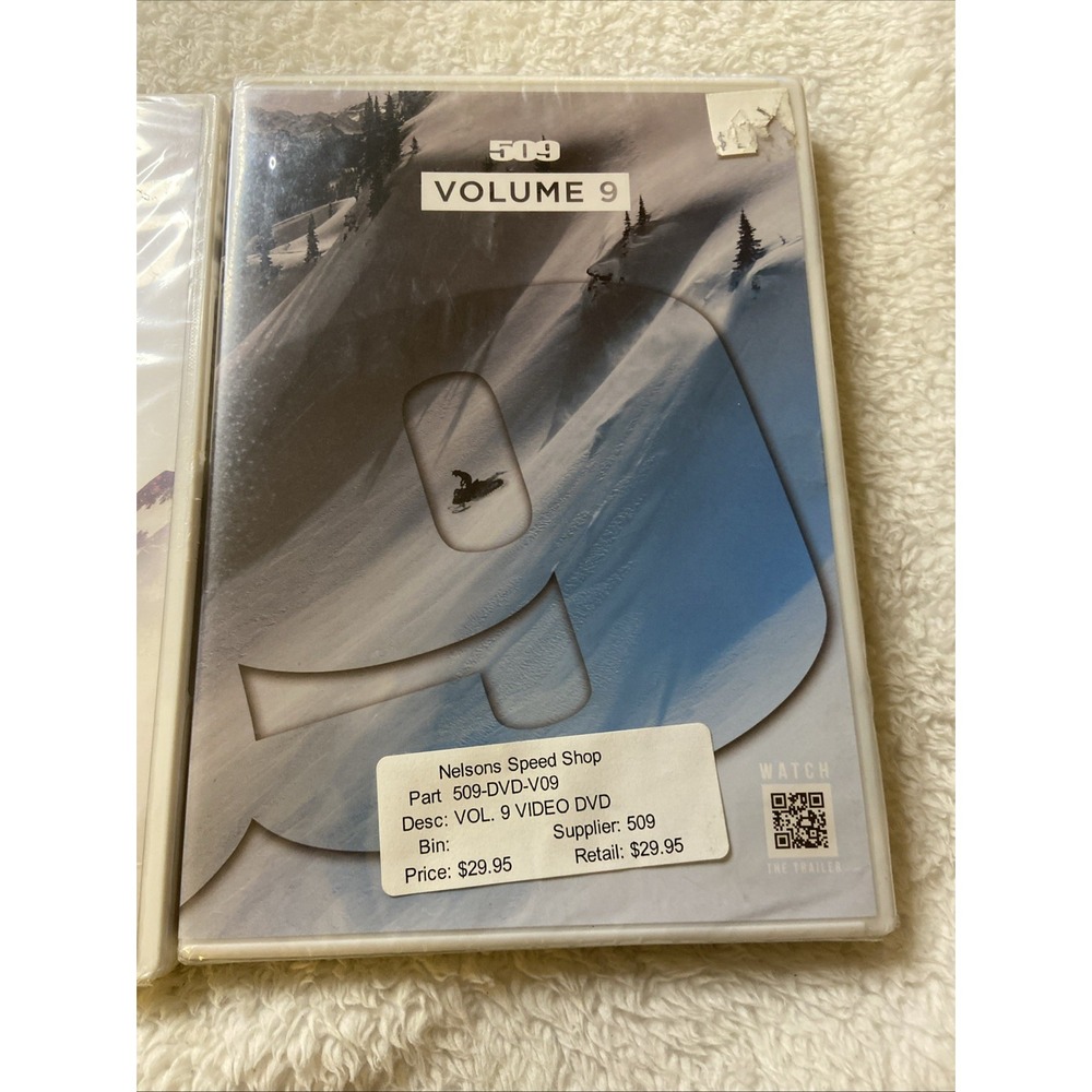 509 Volume 9 & 11 Snowmobile Dvd Lot Of 2 NIP New Sealed Backcountry Brett Turc - Picture 3 of 9